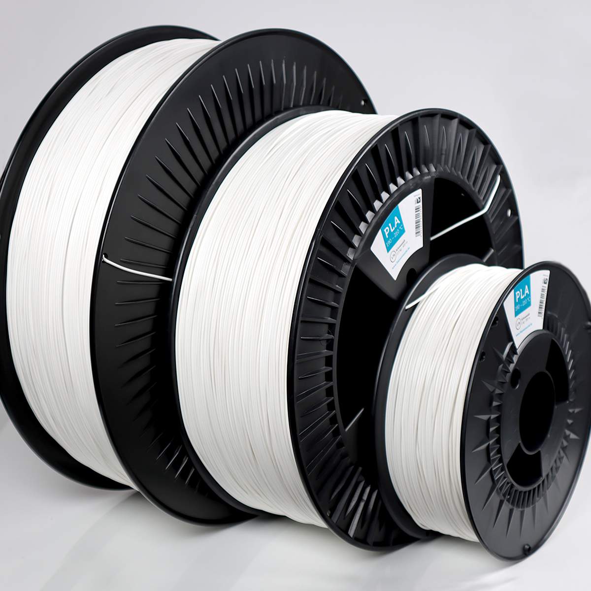 Filamentworld - PLA Filament - Weiß - 1 / 2,5 / 5 kg