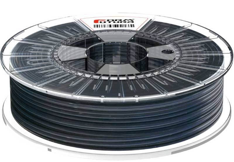 HDglass Filament - 3.00 mm Transparent Schwarz