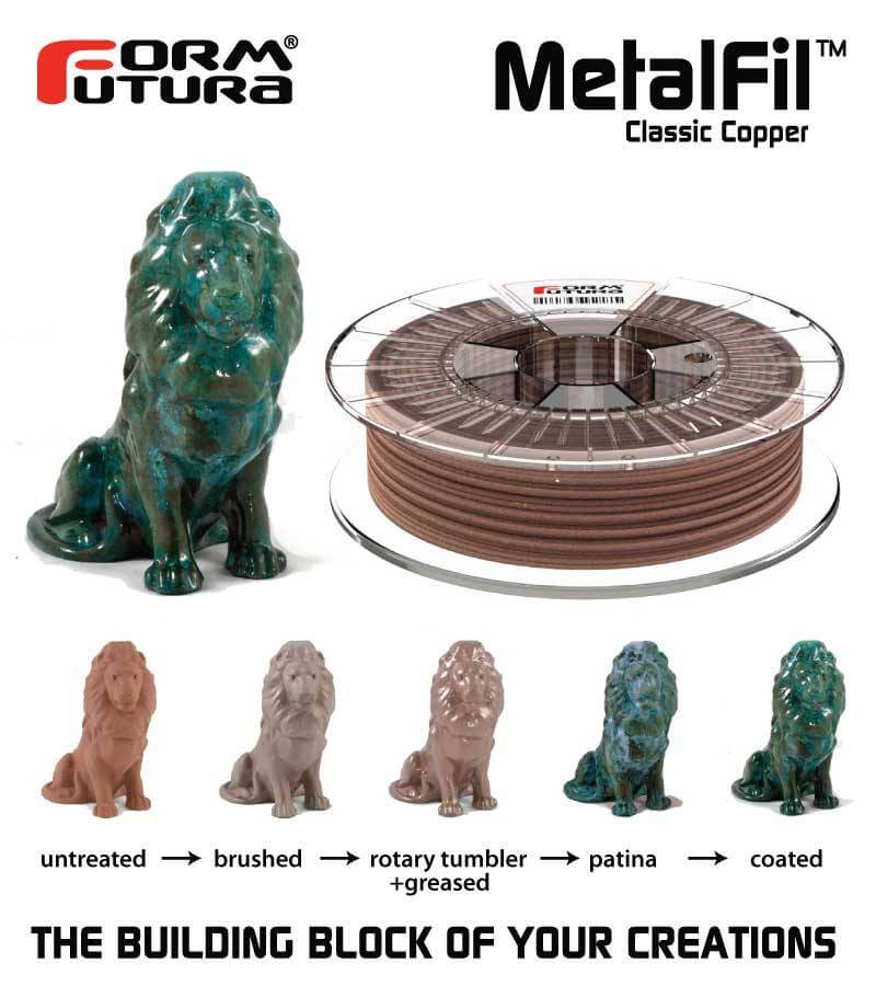 Metalfil Filament - Classic Copper