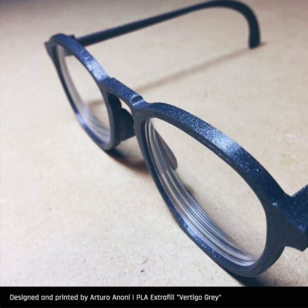 3D Drucker PLA Filament - Vertigo Grey - Fillamentum