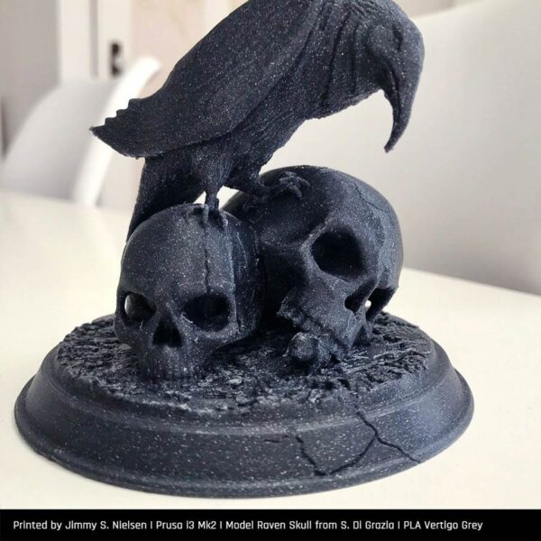 3D Drucker PLA Filament - Vertigo Grey - Fillamentum