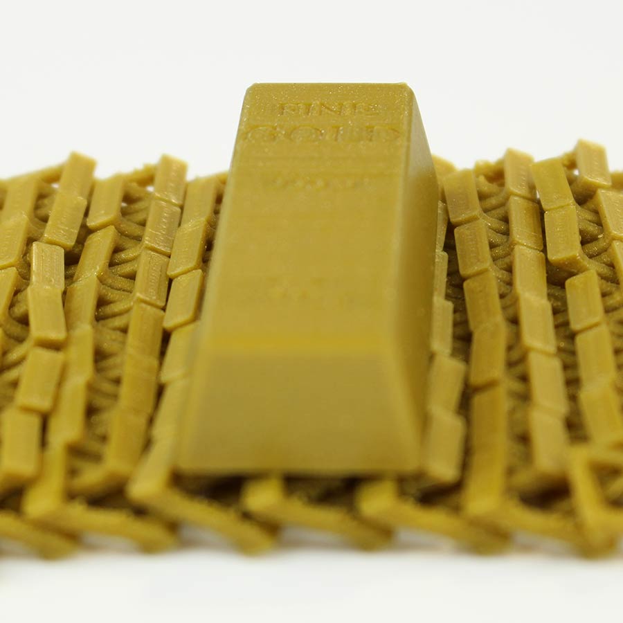 3D Drucker PLA Filament - Gold