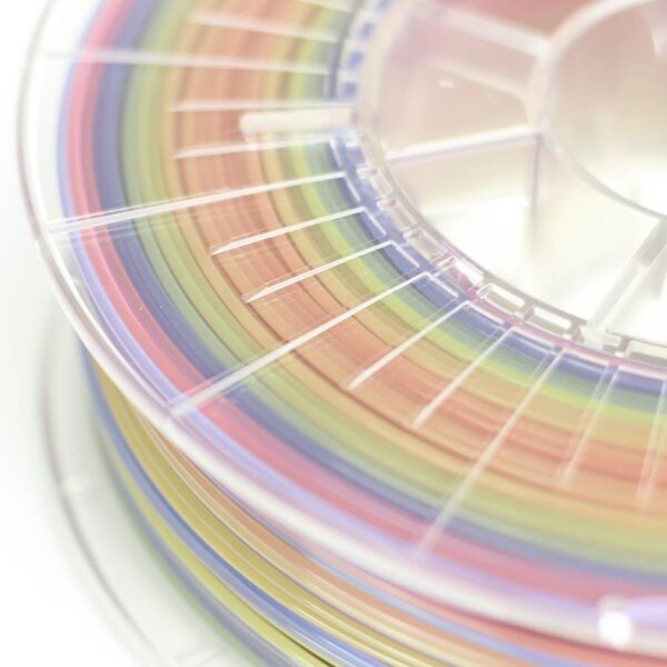 3D Drucker PLA Filament - Regenbogen Pastell - Unicofil