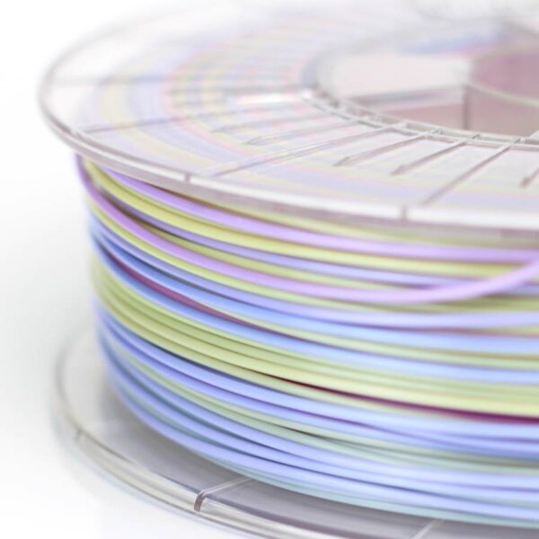 3D Drucker PLA Filament - Regenbogen Silky Pastell - Unicofil