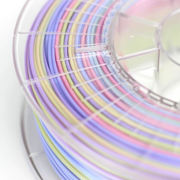 3D Drucker PLA Filament - Regenbogen Silky Pastell - Unicofil