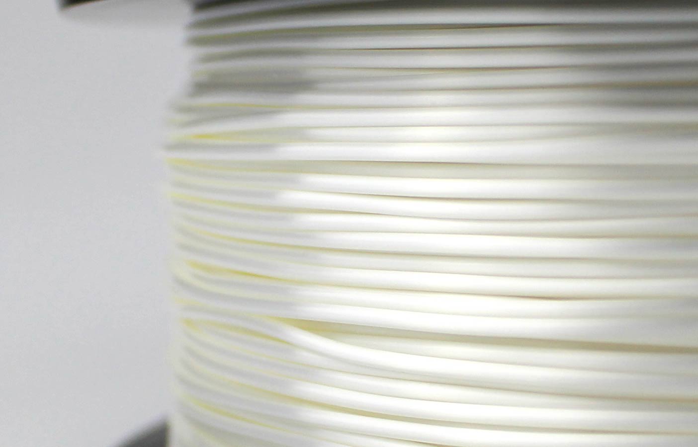 PLA Silk Filament - Weiß - 1.75 mm