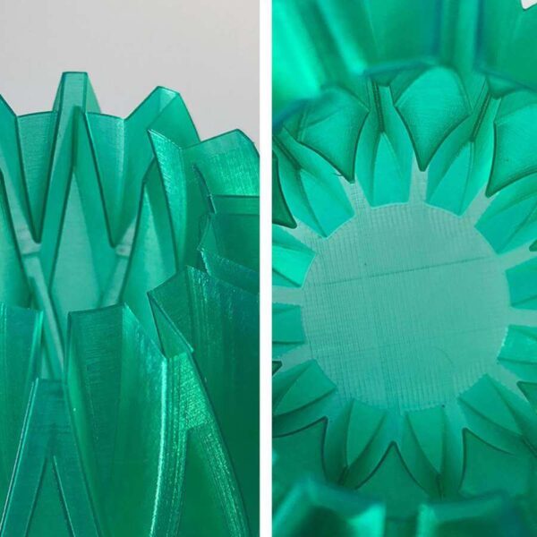 Fillamentum - PLA Crystal Clear Filament - Smaragd Green