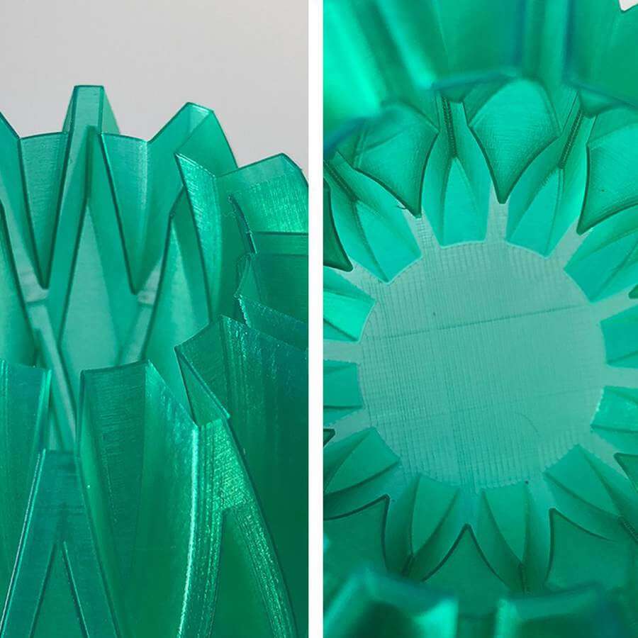Fillamentum - PLA Crystal Clear Filament - Smaragd Green