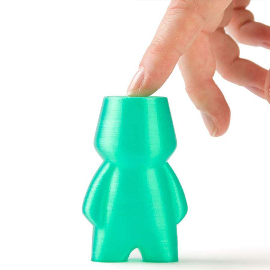 Fillamentum - PLA Crystal Clear Filament - Smaragd Green