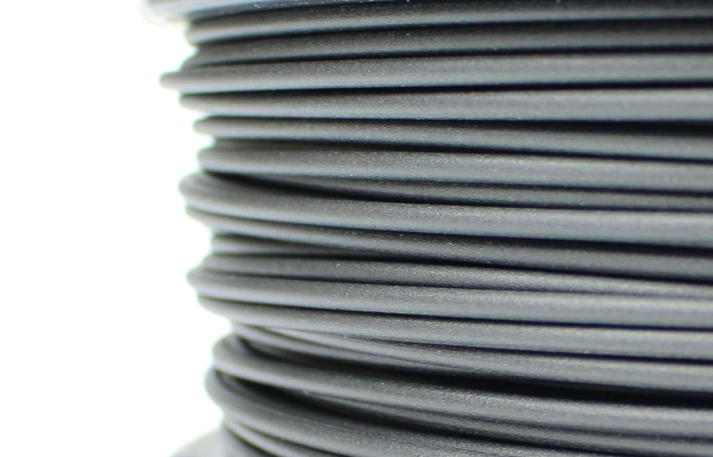 PLA MATT Filament - Filamentworld - Schwarz - 2.85 mm