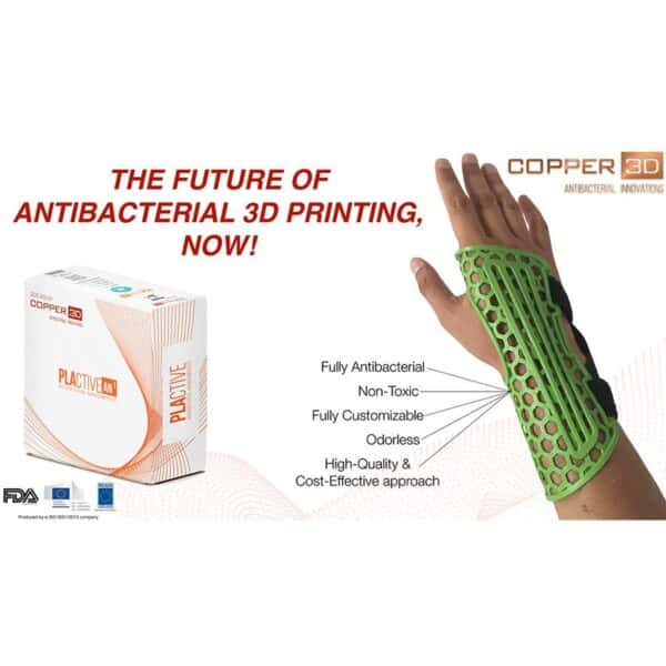 Copper 3D Filament - PLActive