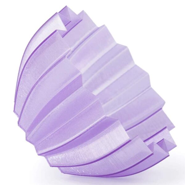 3D Drucker PLA Filament - Crystal Clear - Amethyst Purple - Fillamentum