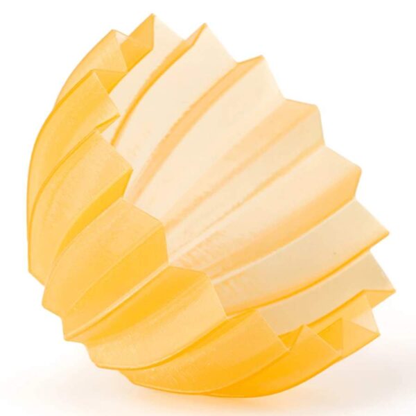 3D Drucker PLA Filament - Crystal Clear - Tangerine Orange - Fillamentum