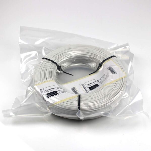 3D Drucker Refill Filament - PLA - MATT - 1.75 mm - Weiß