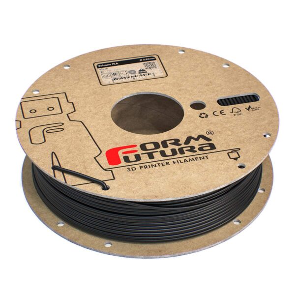 Formfutura - Volcano PLA - Schwarz 2.85 mm