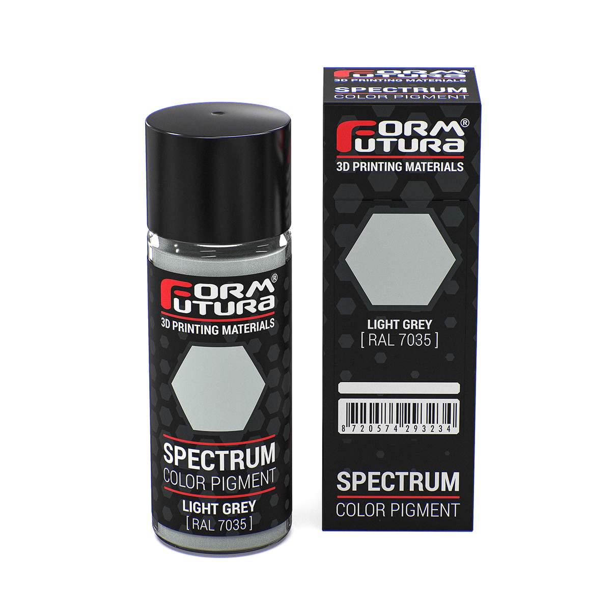 Formfutura - Spectrum Color Pigment - RAL 7035 - Lichtgrau