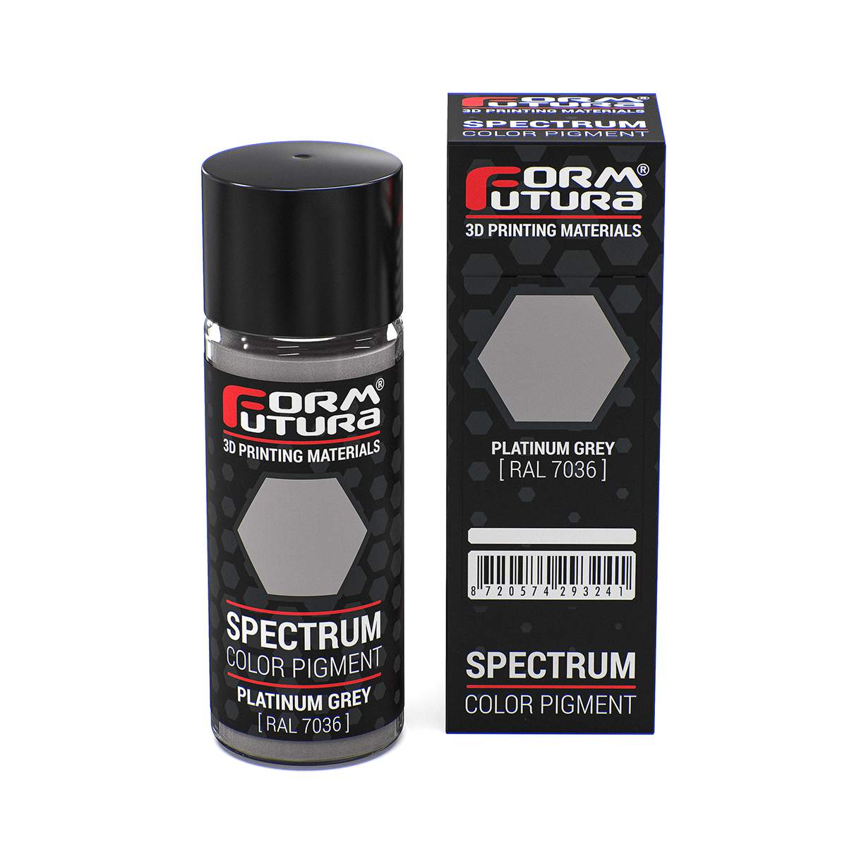 Formfutura - Spectrum Color Pigment - RAL 7036 - Platingrau