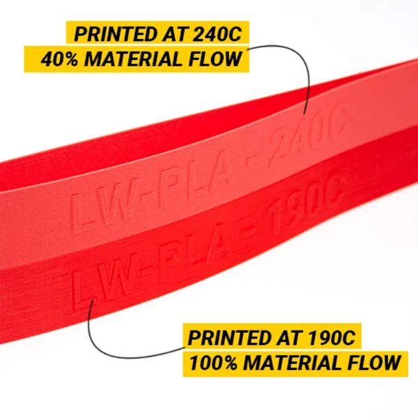 Colorfabb - PLA-LW - Light Weight PLA - Rot