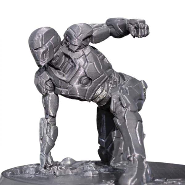 Material4Print - PLA Filament - Anthrazitsilber