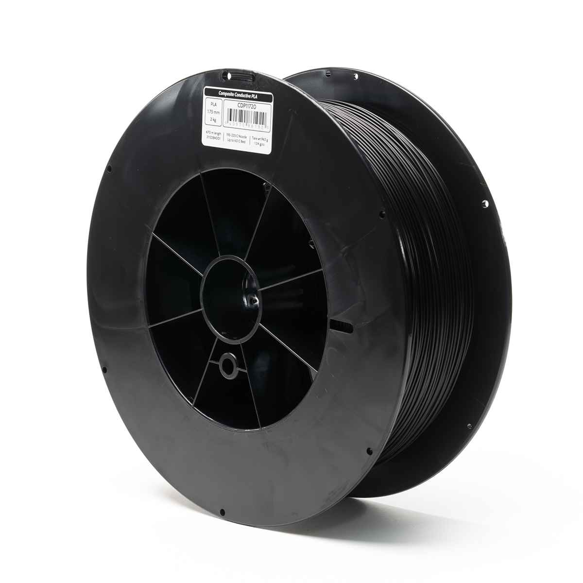 Proto-Pasta - Conductive PLA - ESD Filament - Schwarz - 2 kg