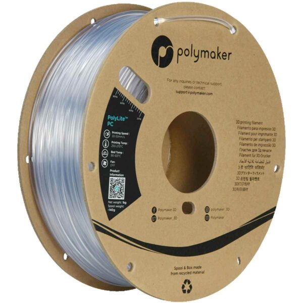 Polymaker - Polylite PC Filament - Transparent - 2.85 mm