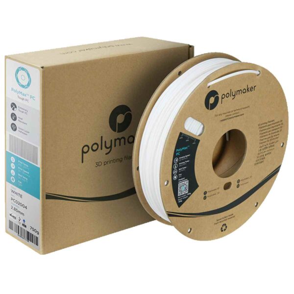 Polymaker - Polymax PC Filament - Weiß - 2.85 mm