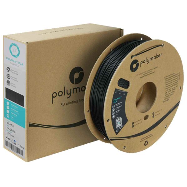Polymaker - Polymax PLA Filament - Schwarz