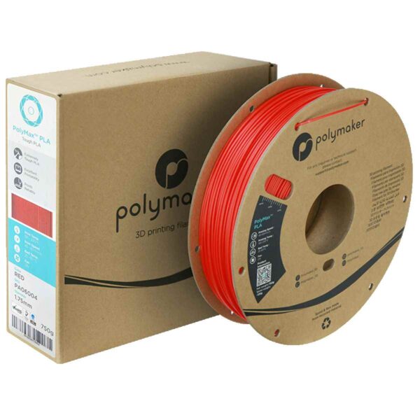 Polymaker - Polymax PLA Filament - Rot