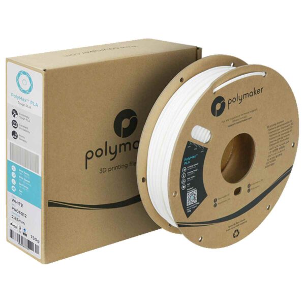 Polymaker - Polymax PLA Filament - Weiß - 2.85 mm