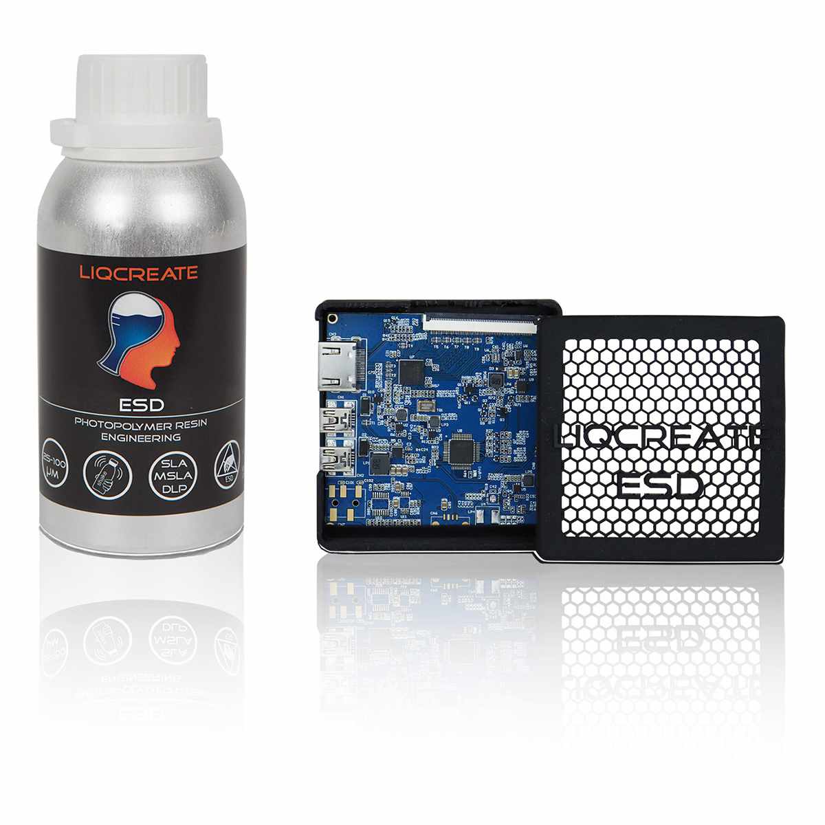 Liqcreate - 3D Drucker Resin - ESD - Schwarz