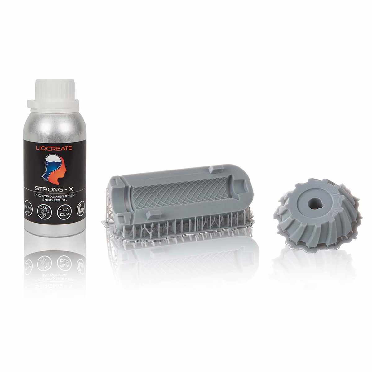 Liqcreate - 3D Drucker Resin - Strong-X - Grau