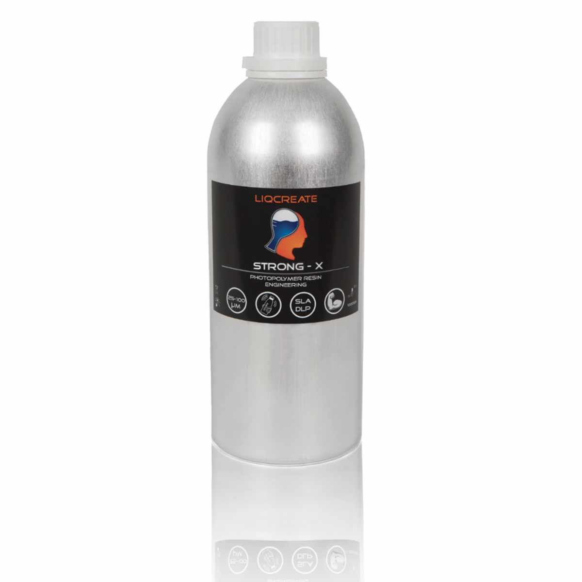 Liqcreate - 3D Drucker Resin - Strong-X - Grau