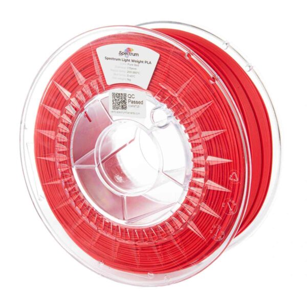 Spectrum - LW PLA Filament - light weight - Rot