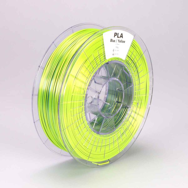 Filamentworld Magic PLA Filament - Blau Gelb